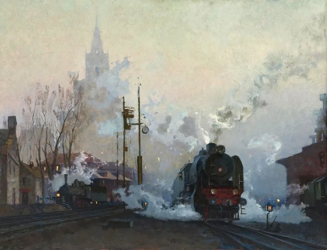 "В далёкий путь", 1954 г.