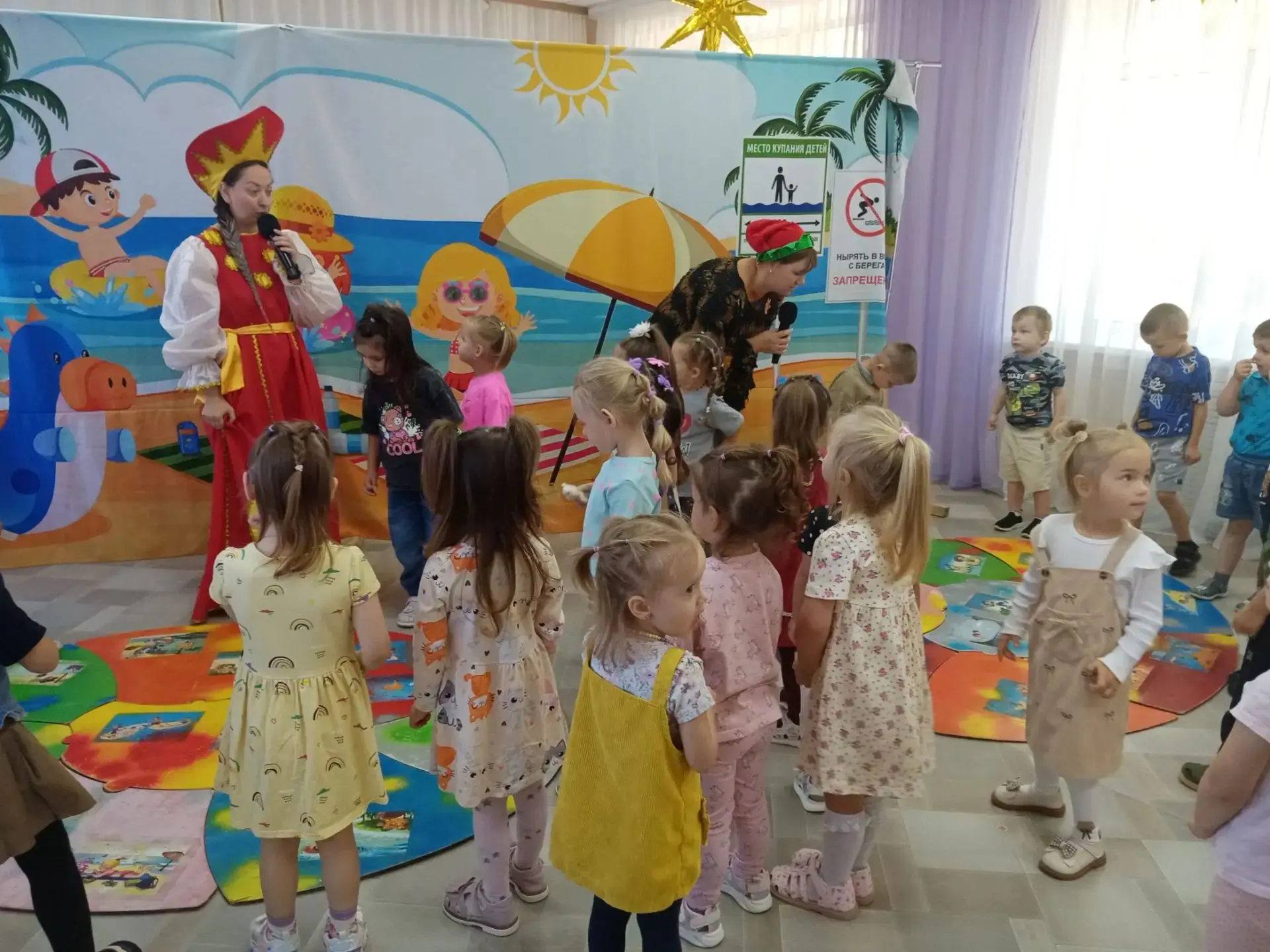 💥 В гостях у наших ребят впервые побывал детский интерактивный театр «КВЕСТШОП» (г.Вла...