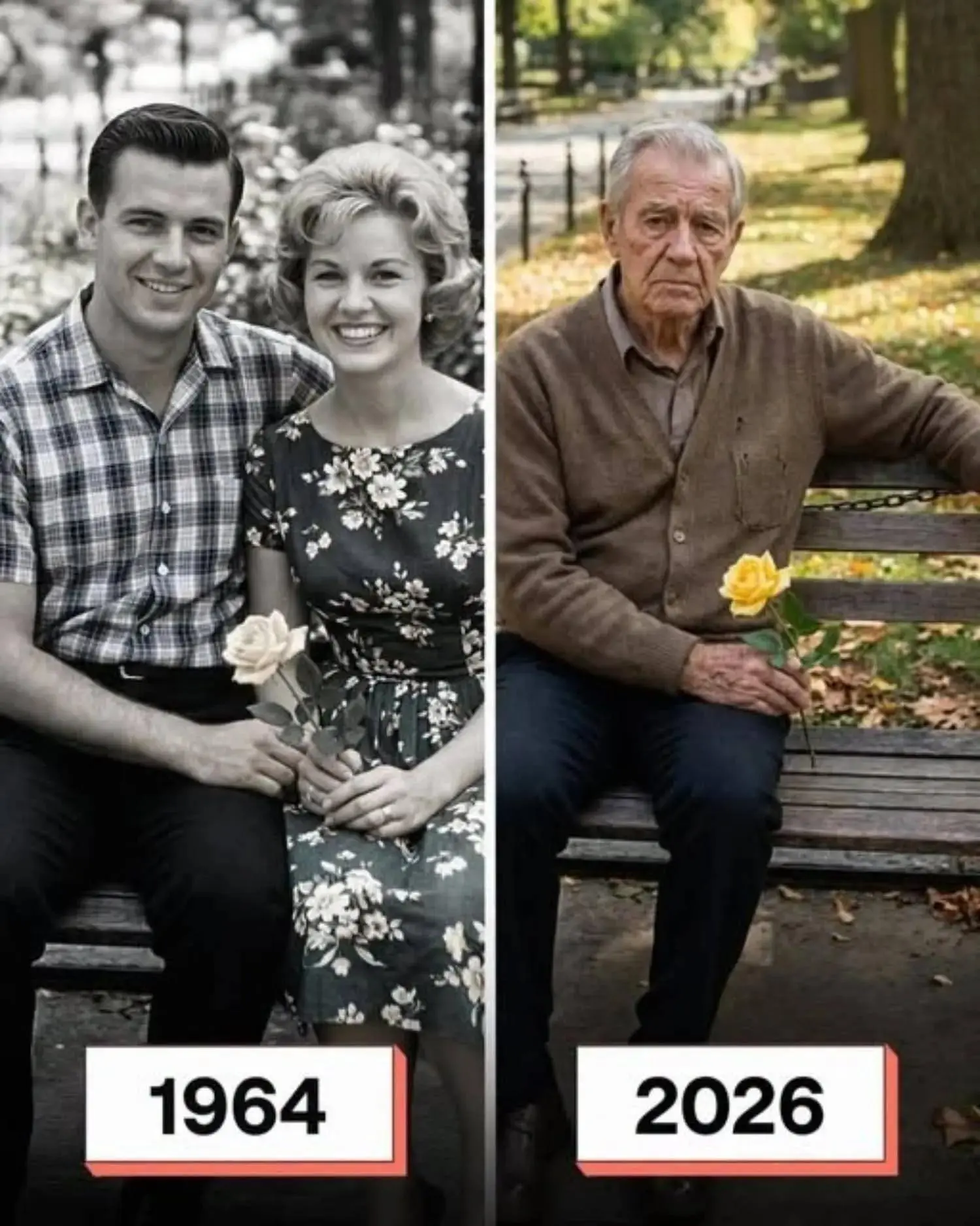 Я вернулся к скамейке, на которой мы с женой сидели больше 60 лет… И даже не представля...