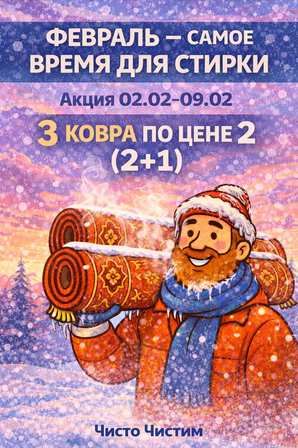 Февраль — самое время навести порядок дома ❄️