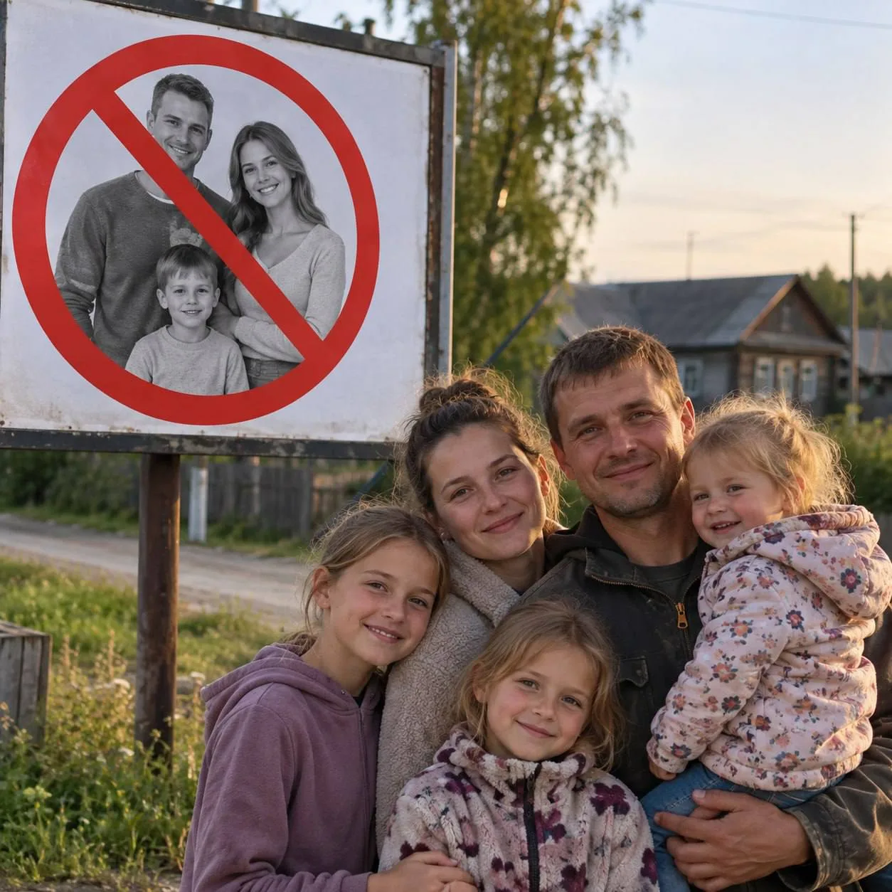 ❗️В России запретят социальную рекламу с не многодетными семьями