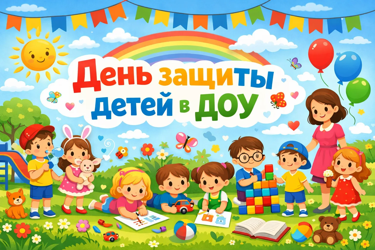 День защиты детей — праздник радости и улыбок!