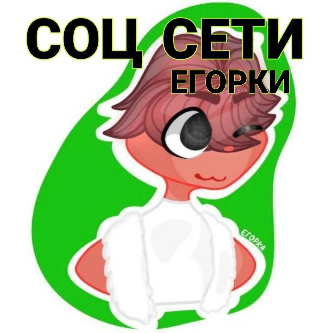 Кто просил соцсети ЕГОРКИ!!!😇