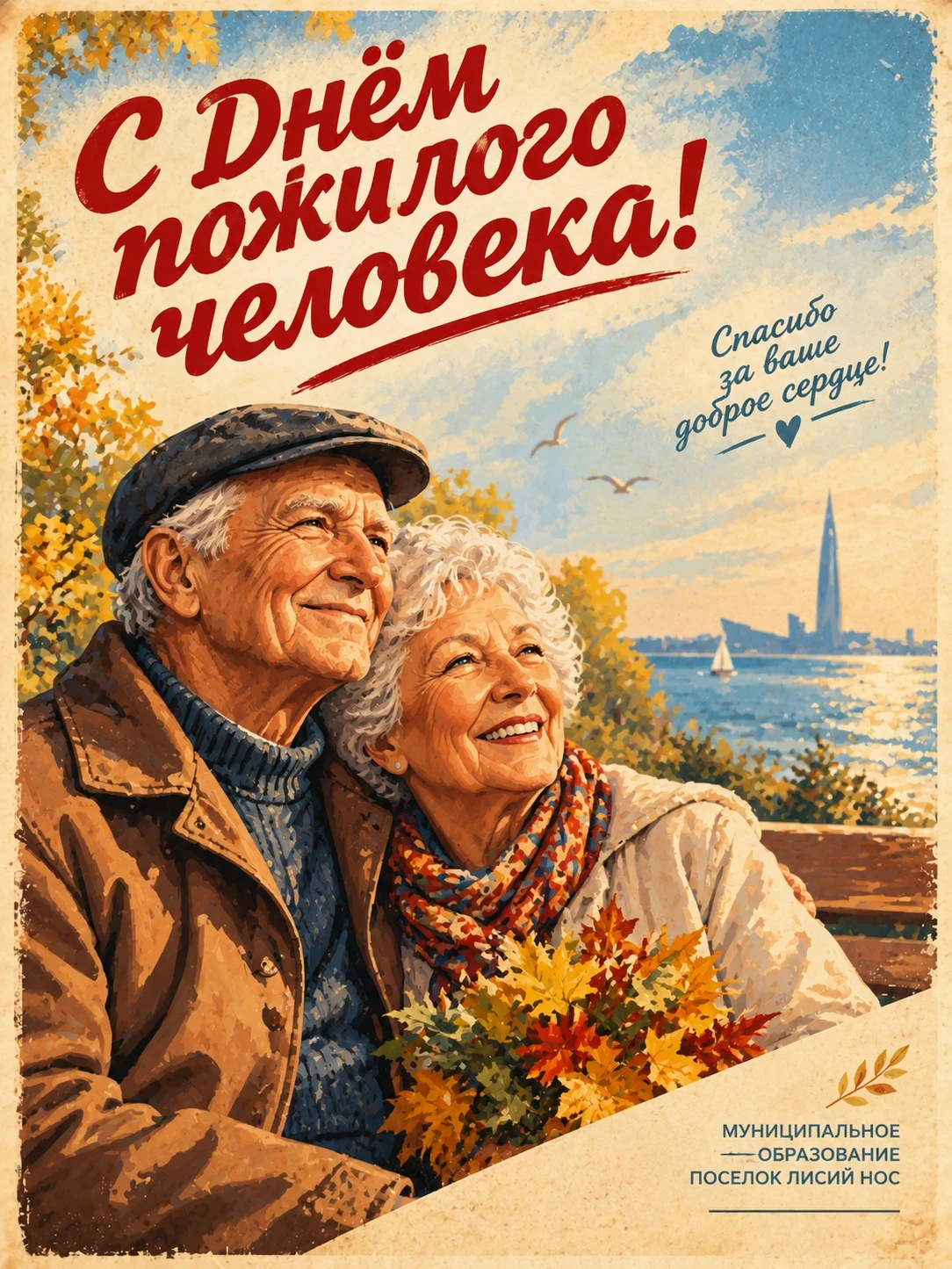 🌷 1 октября — День пожилого человека