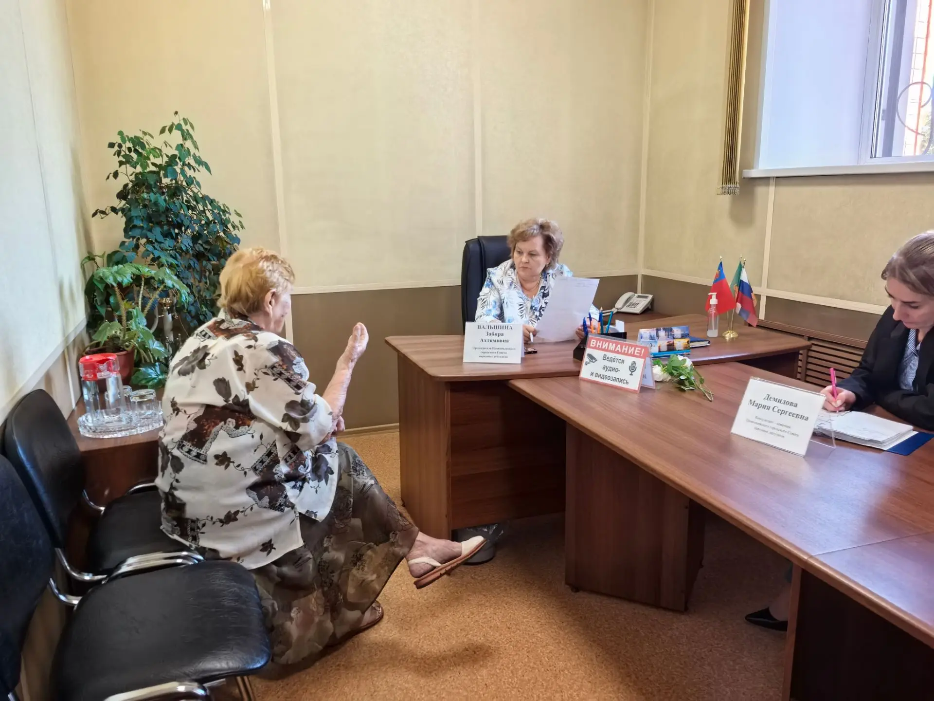 Состоялся приём граждан