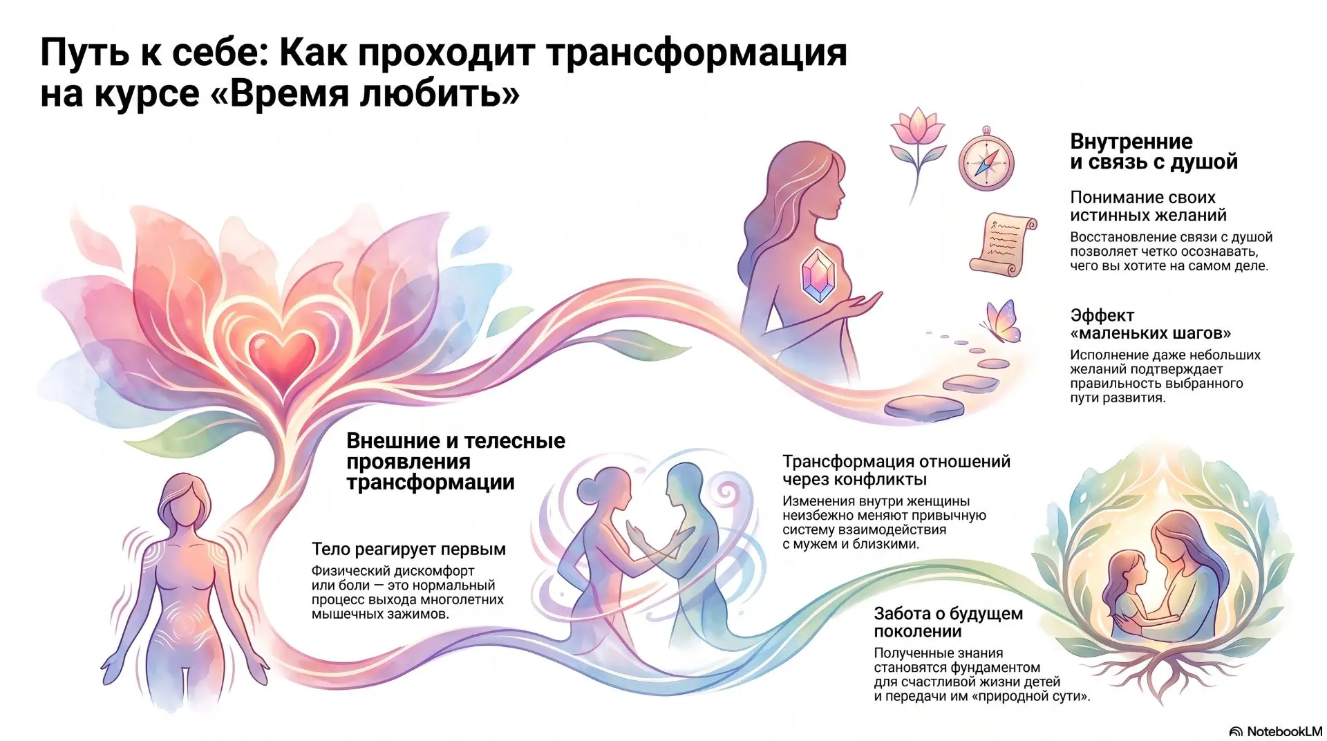О чём молчит тело, когда мы учимся любить себя. «За кулисами курсов» - Время любить.

Знакомо, когда