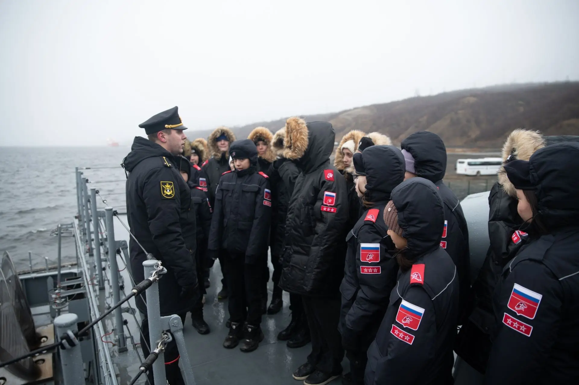 🔷Военные моряки провели экскурсии на корабли Северного флота для жителей Таймыра