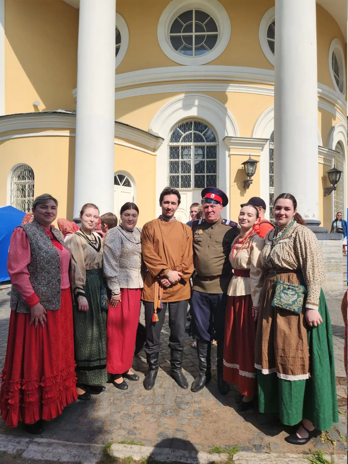💠 Ансамбль "ЛадЪ" принял участие в ежегодном ХVI Ильинском фестивале  🔹 Ансамбль «ЛадЪ» кафедры русс