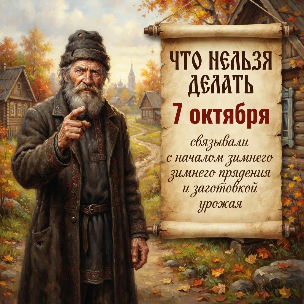 🚫 7 октября — Что нельзя делать