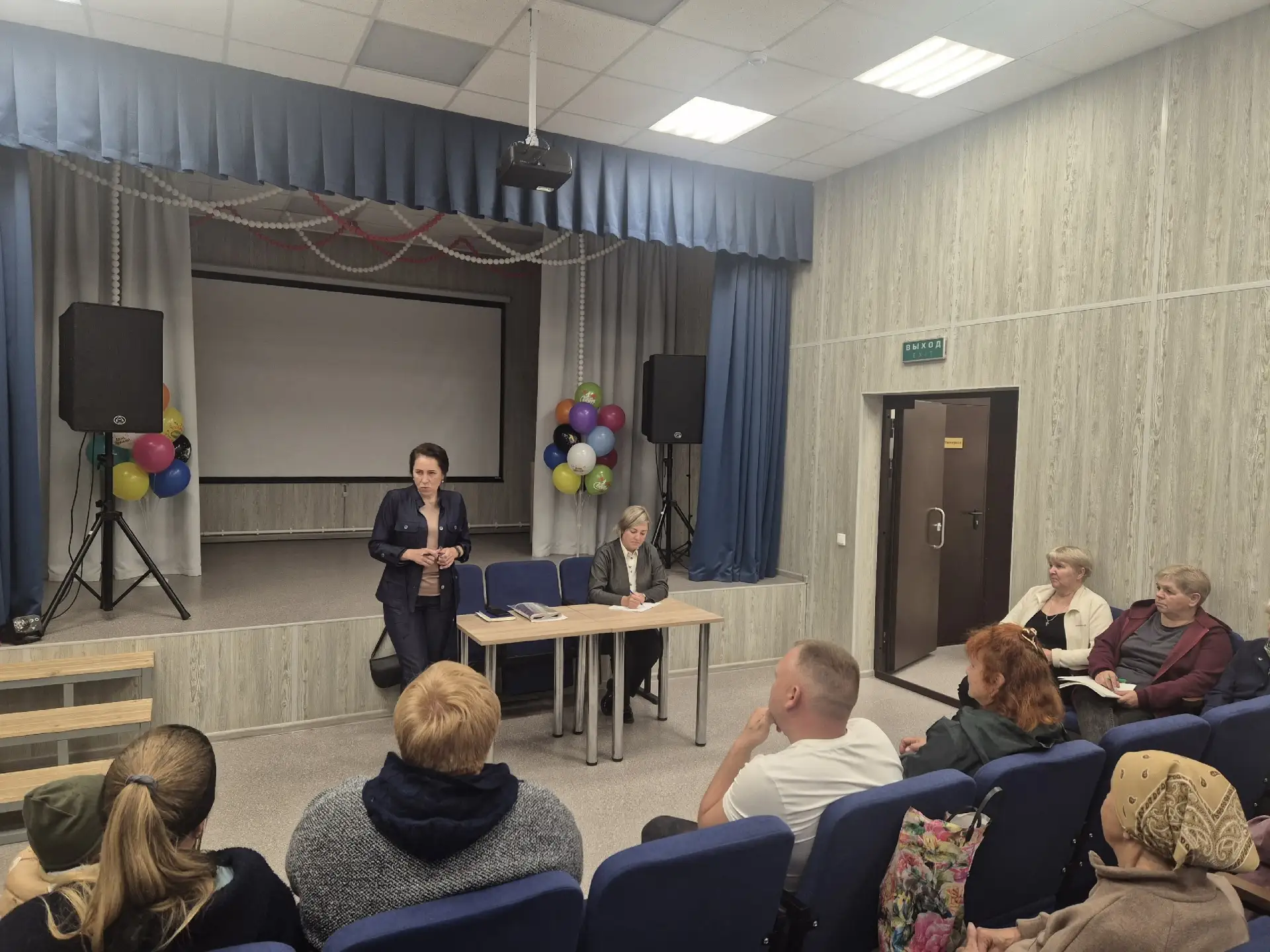 Встречи с населением продолжаются