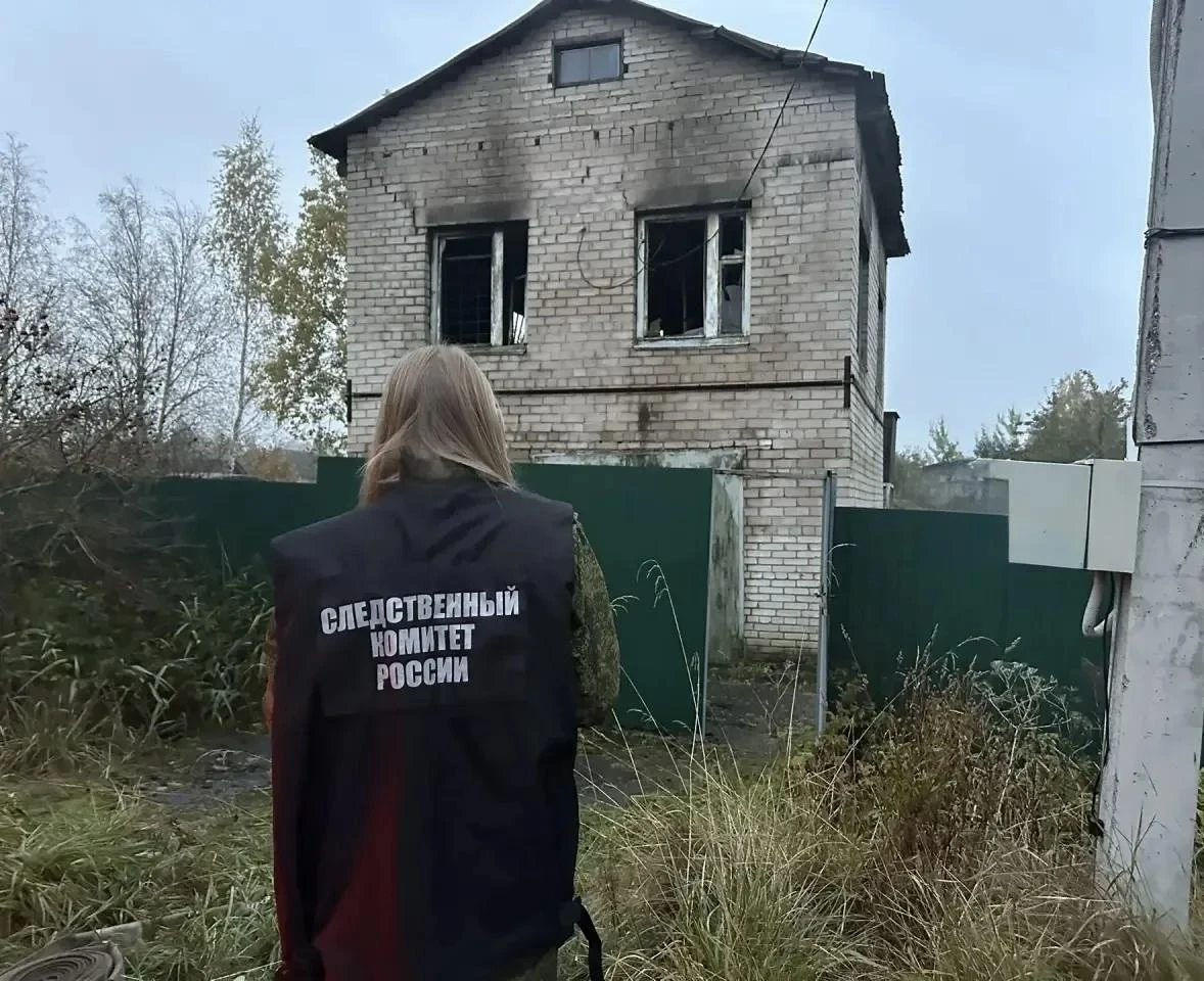🔥 На ночном пожаре в новгородской Панковке погиб мужчина