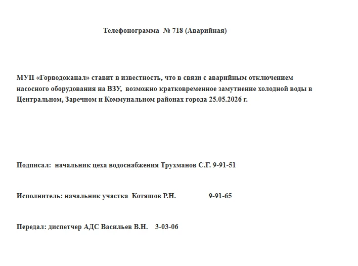 Медиа публикации