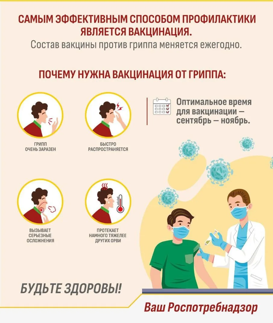 В преддверии эпидемического сезона гриппа и ОРИ 2026-2027гг. Управление Роспотребнадзор...