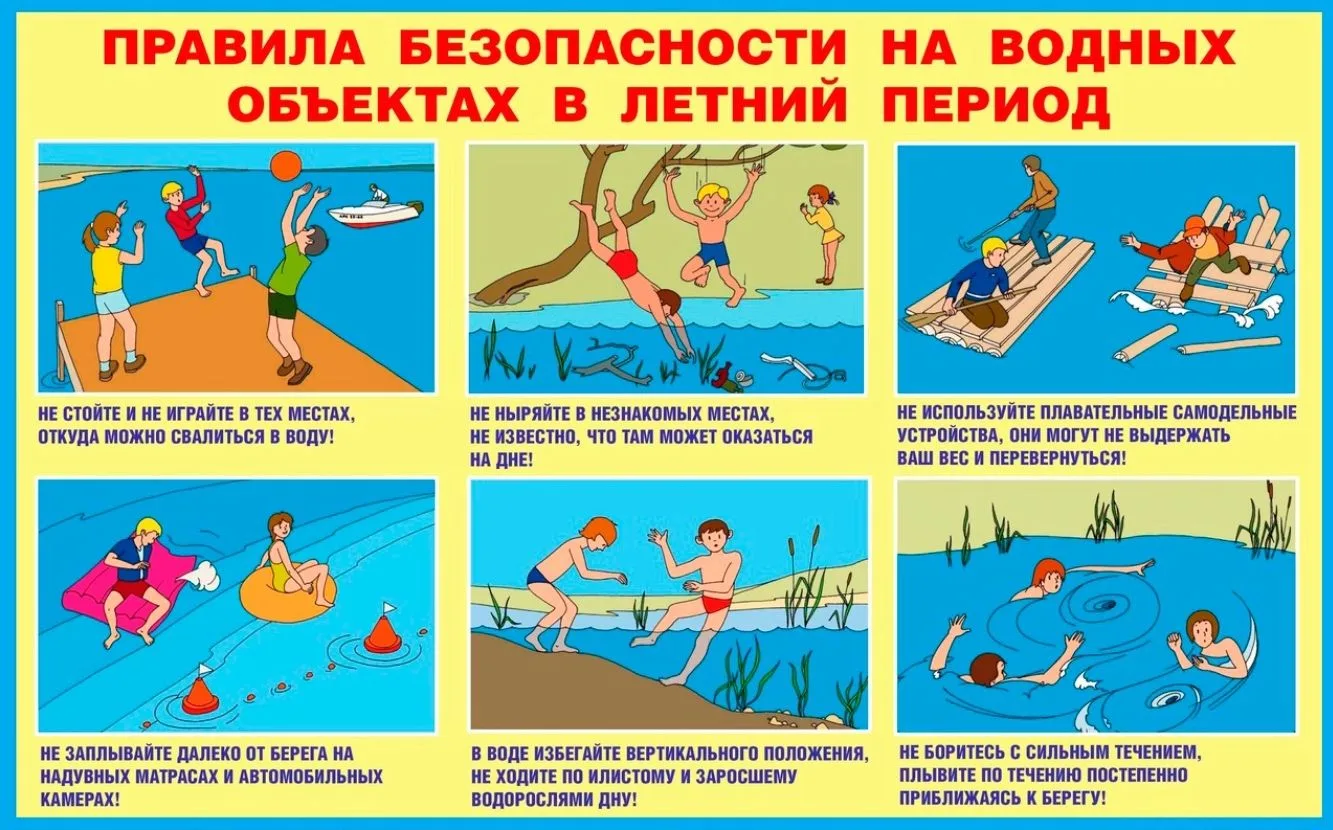 Отдых детей на воде должен быть безопасным
Начались летние каникулы, установилась жаркая погода, акт