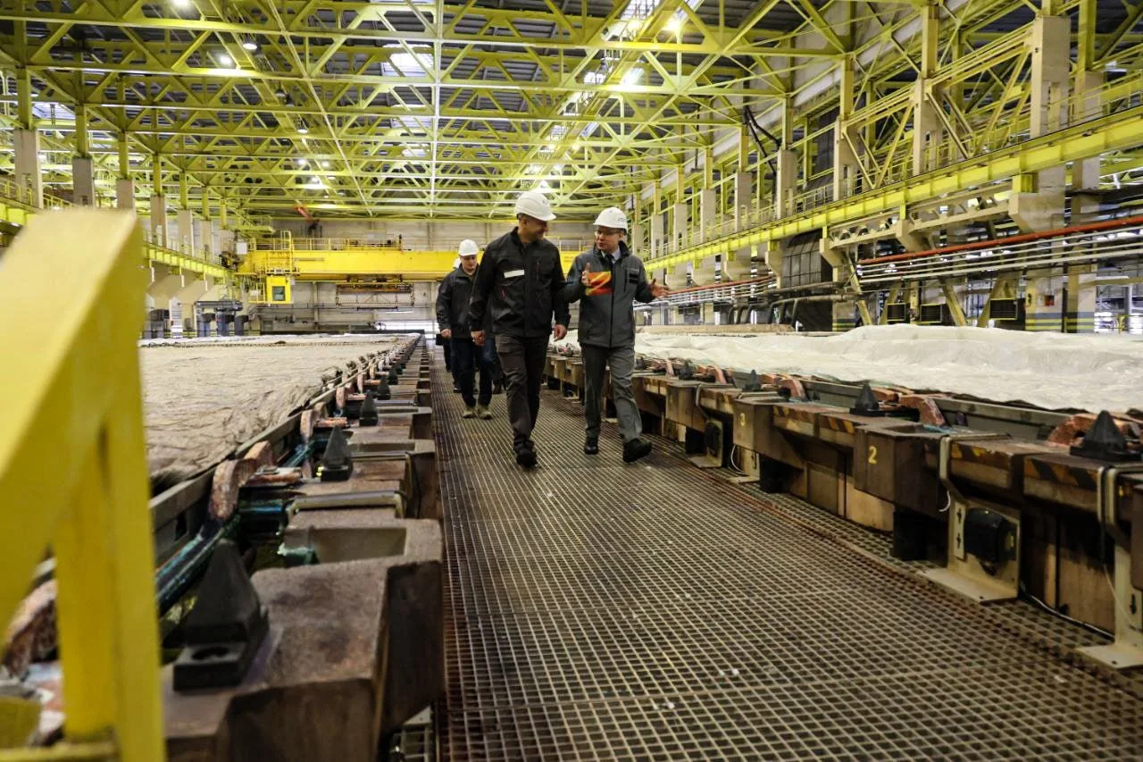🏭 Сегодня в городе трудовой доблести Верхней Пышме Свердловской области посетил промышленные площадк