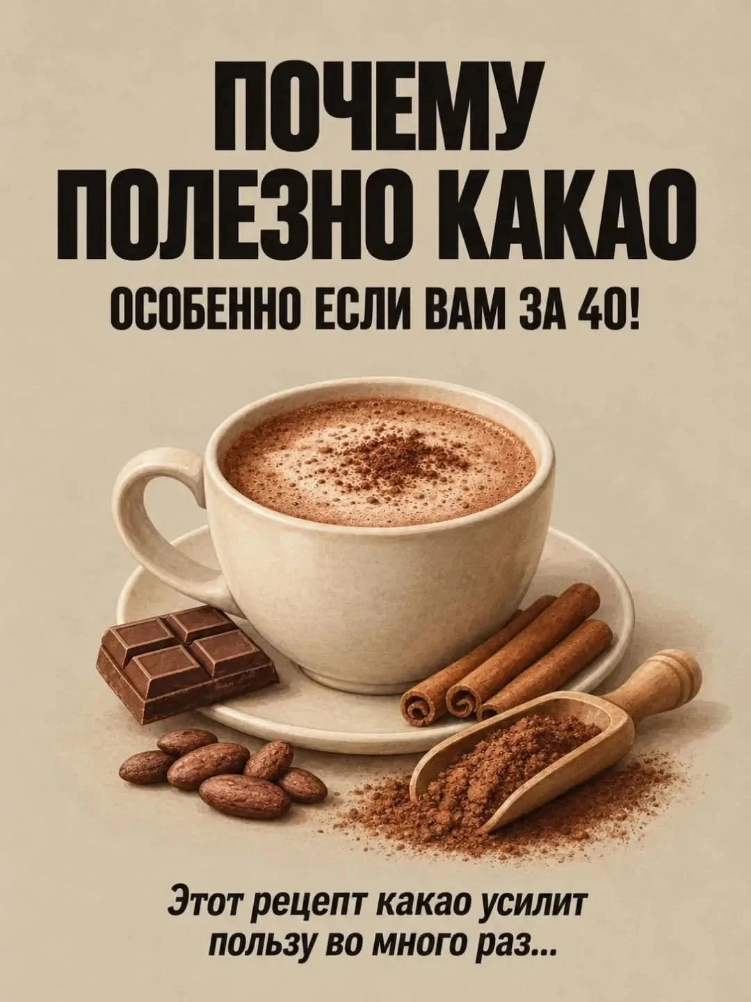 ☕️ КАКАО — ЭТО НЕ ПРОСТО ВКУСНЫЙ НАПИТОК