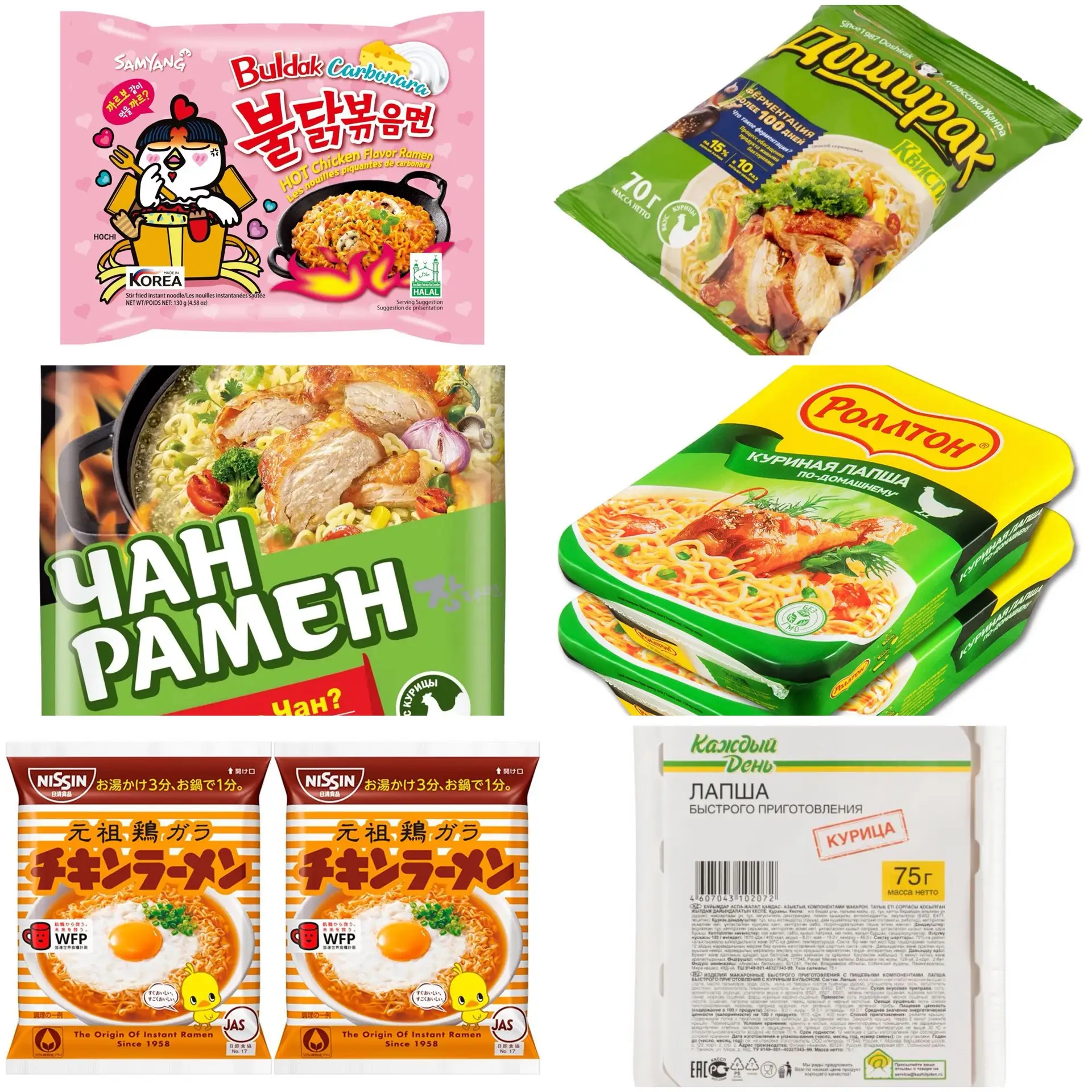 🍜 Опасные пестициды нашли в популярной лапше.