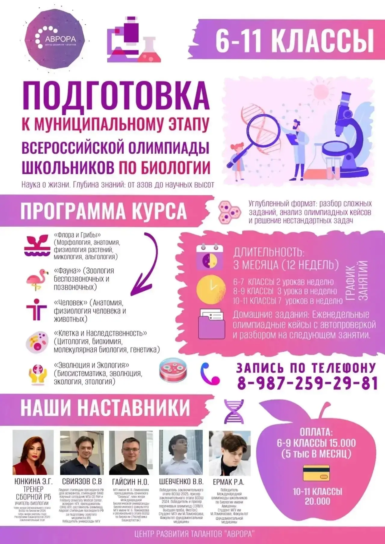 🌿ПОДГОТОВКА К ВСОШ ПО БИОЛОГИИ: ОТ ТЕОРИИ К ПОБЕДЕ!