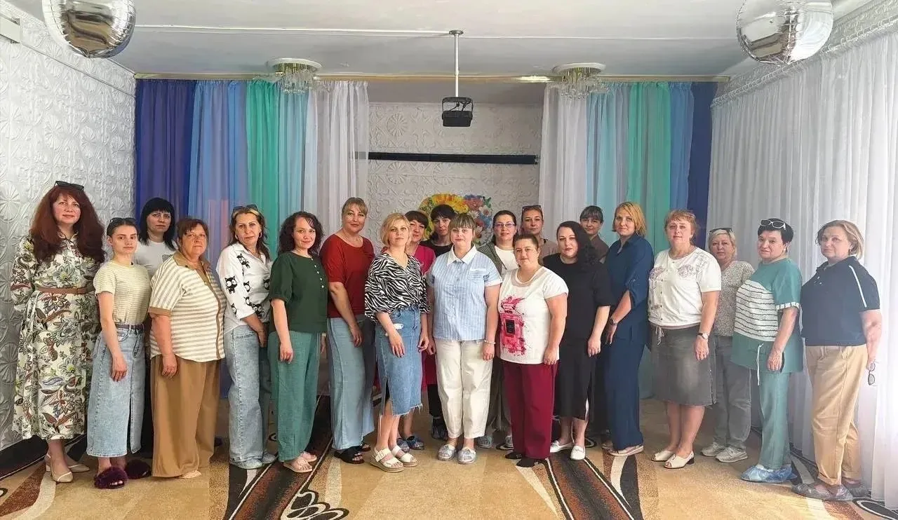 🏫 На базе ГБДОУ ЛНР «Краснолучский ясли-сад №57 «Аленушка» прошло второе занятие проекта профессион