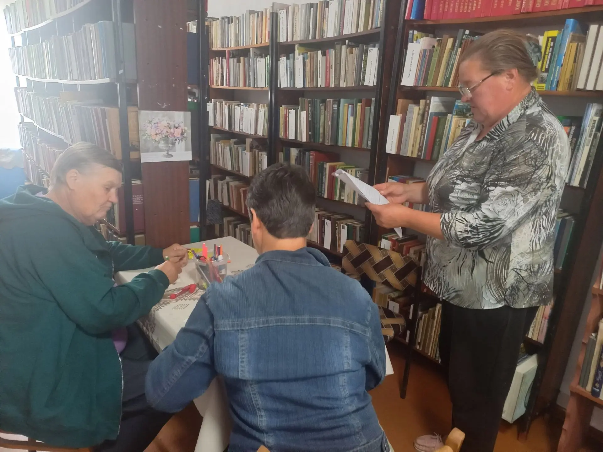 В Перегинской библиотеке прошло увлекательное и познавательное мероприятие «Витамины с ...