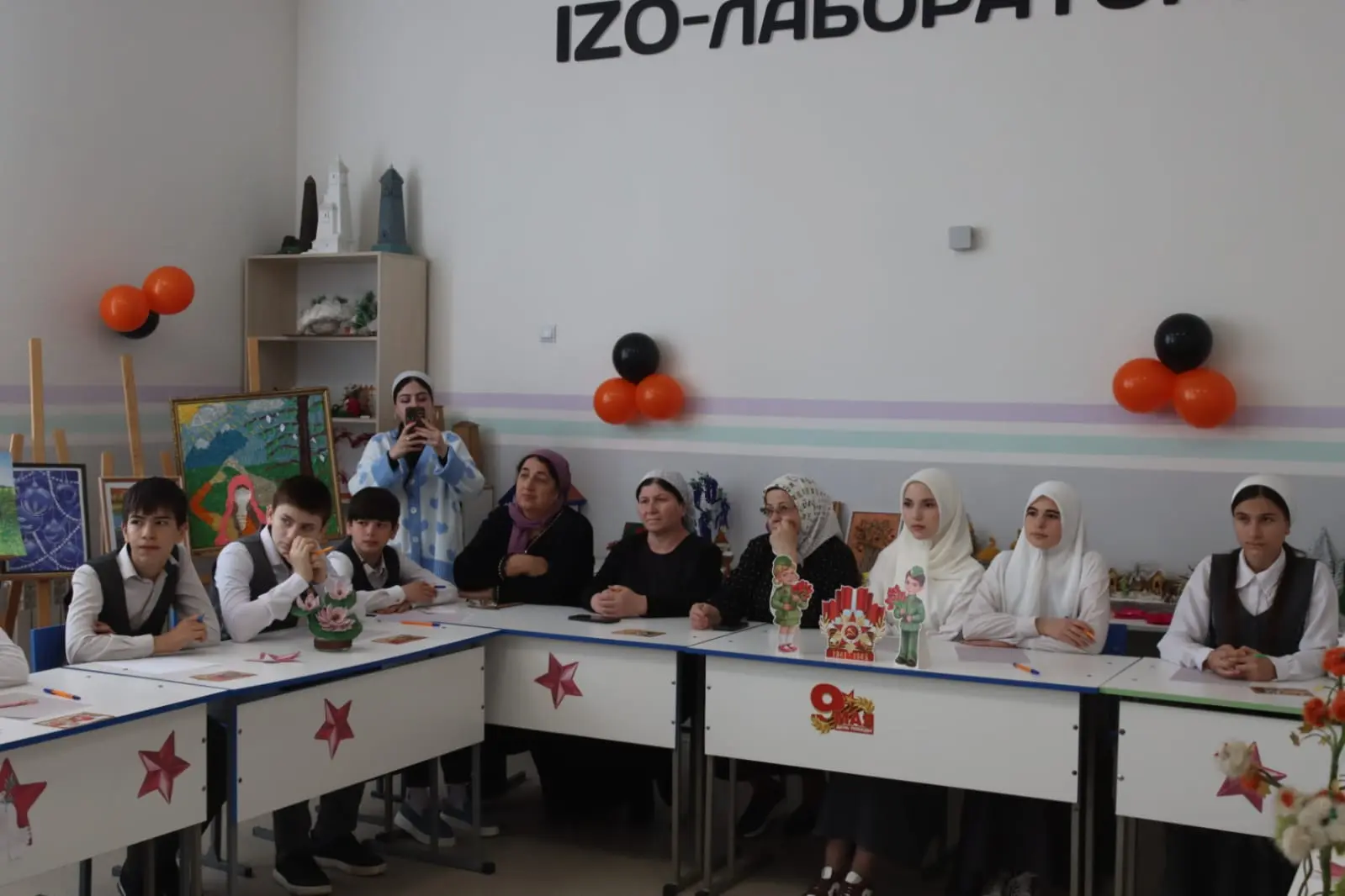 МБОУ СОШ с.Беркат - Юрт Грозненского муниципального района" и Патриотический клуб "Пути...