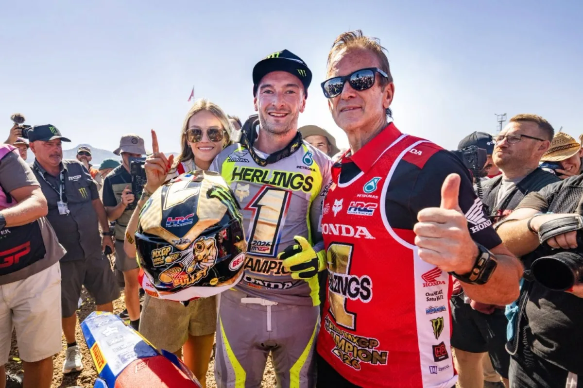 Мотокросс: Джеффри Херлингс - чемпион Мира MXGP 2026 с Honda. Досрочно!