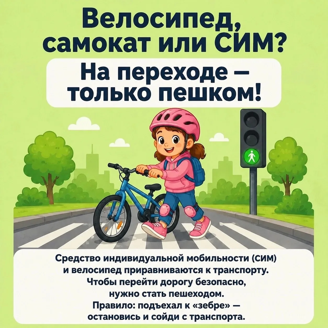 Внимание, родители и юные участники движения! 🚲

Наступило прекрасное время для велопрогулок на сам