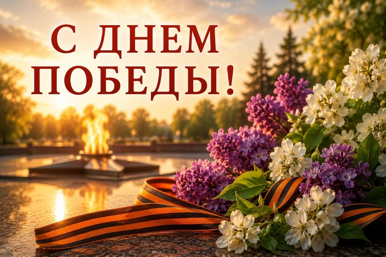 🌷Дорогие друзья, поздравляем вас с Днём Победы! 🌷