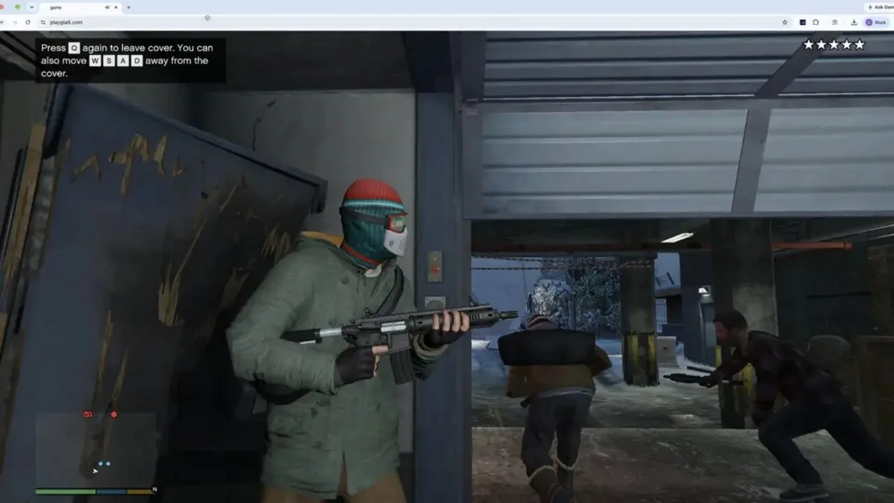 GTA 5 портировали на браузер!