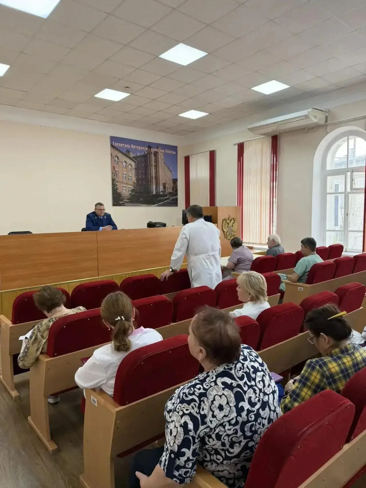 🏥 В госпитале ветеранов прошёл личный приём граждан