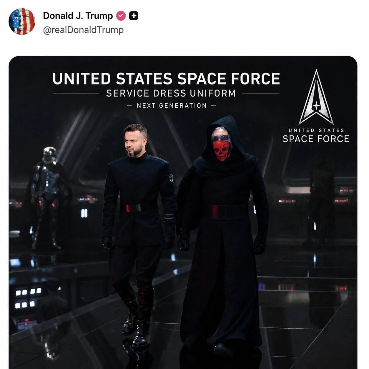 А у Трампа есть стиль)