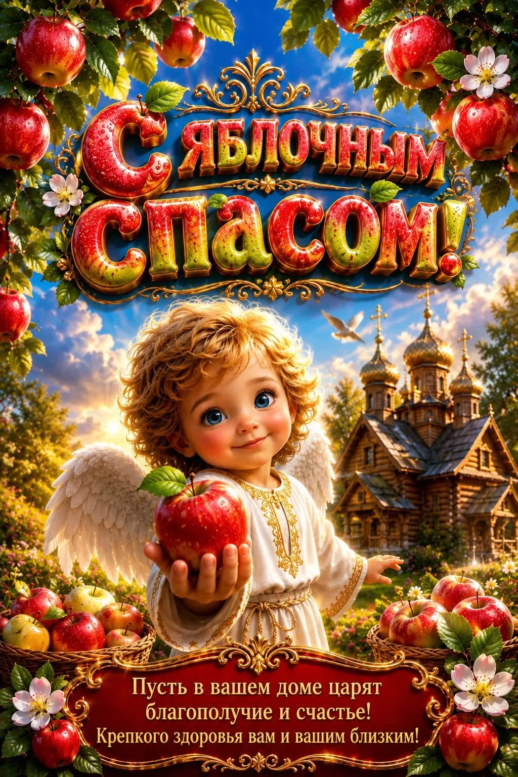 С Яблочным спасом!