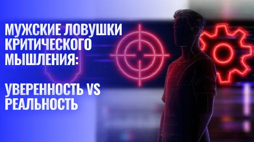 Мужские ловушки критического мышления: уверенность vs реальность