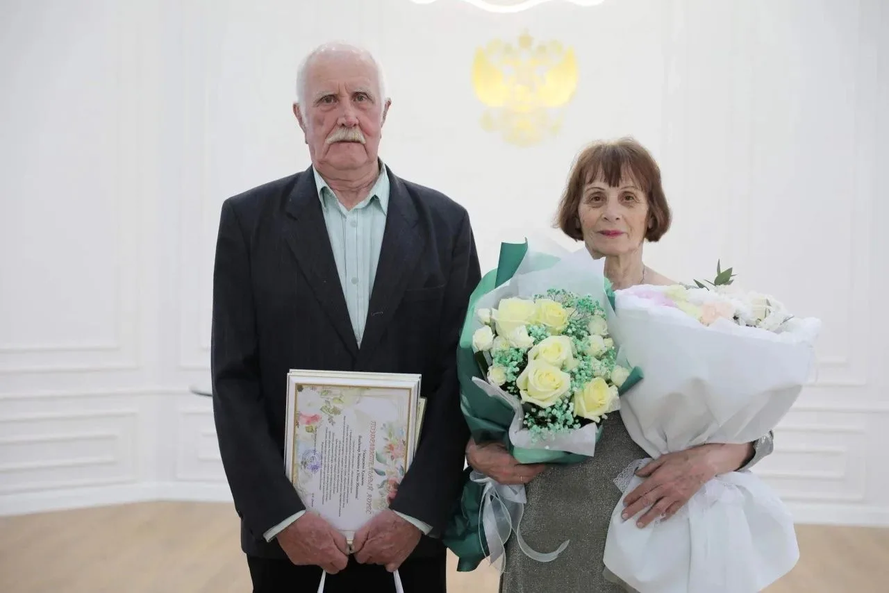 31 марта, в отделе загс и архива Данковского округа прошло торжественное мероприятие в честь 55-летн