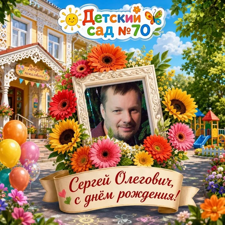 🎉  Сегодня празднует юбилей наш незаменимый Сергей Олегович Пыренков! ✨

Поздравляем нашего главног