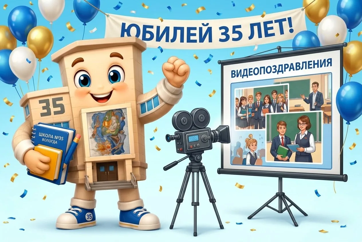 🎉У школы скоро юбилей! 🎂 Готовим видеопоздравления!