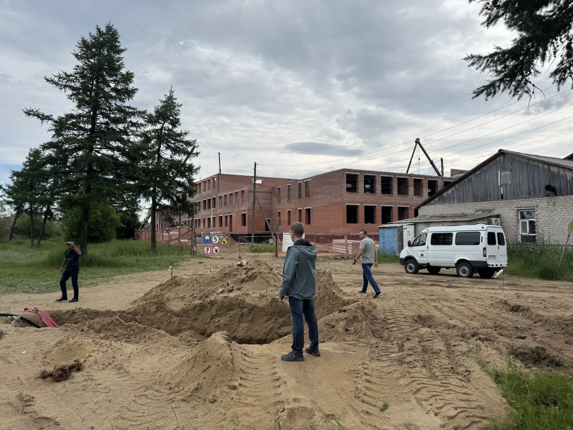 ⚡В рамках выполнения инвестиционной программы предприятия подрядной организацией ведутся работы по с