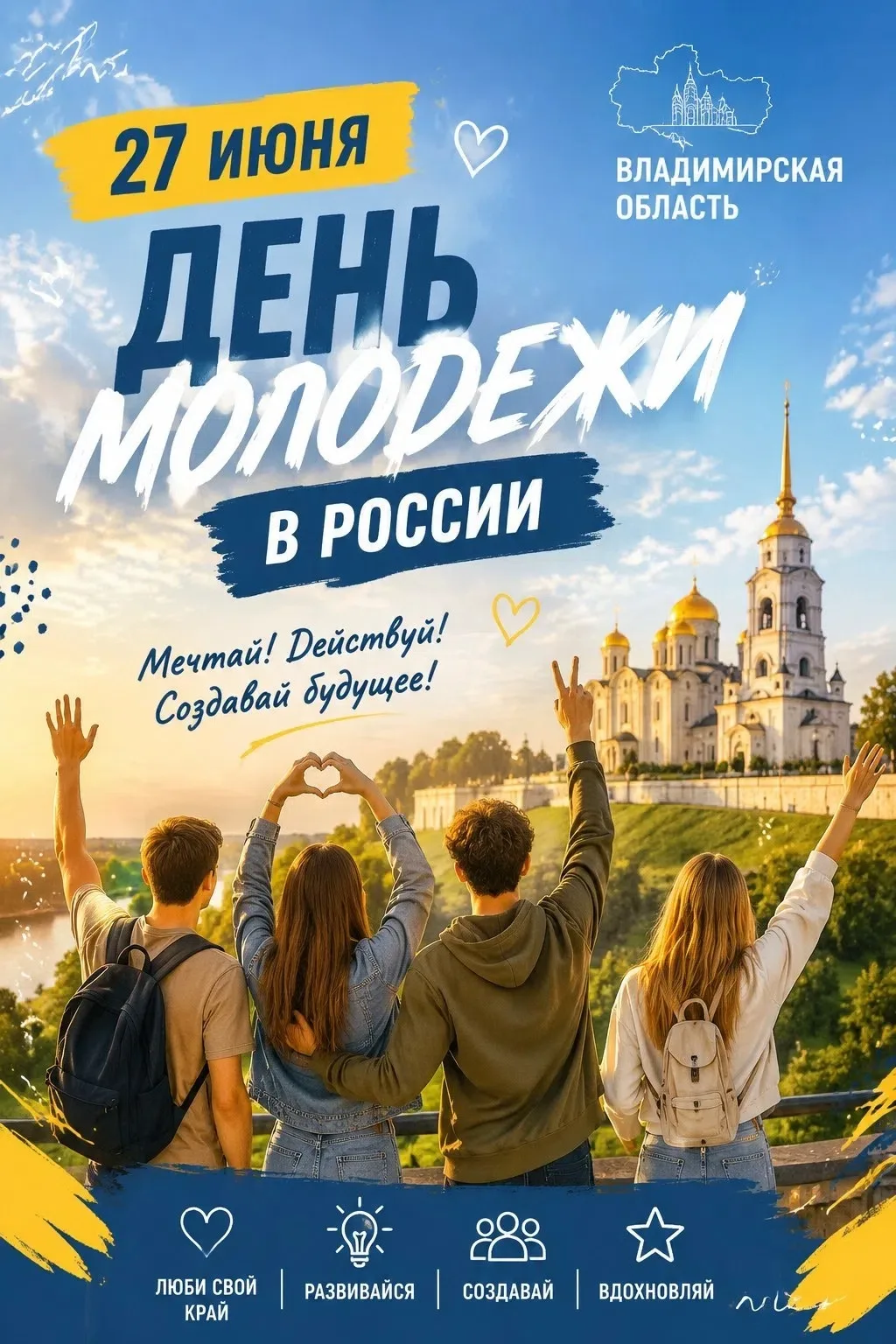 С Днём молодежи!🌟