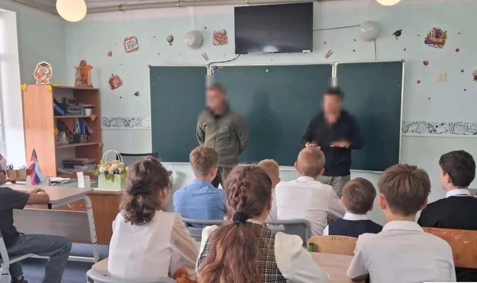 Сегодня нашу школу посетила Росгвардия! 🚓