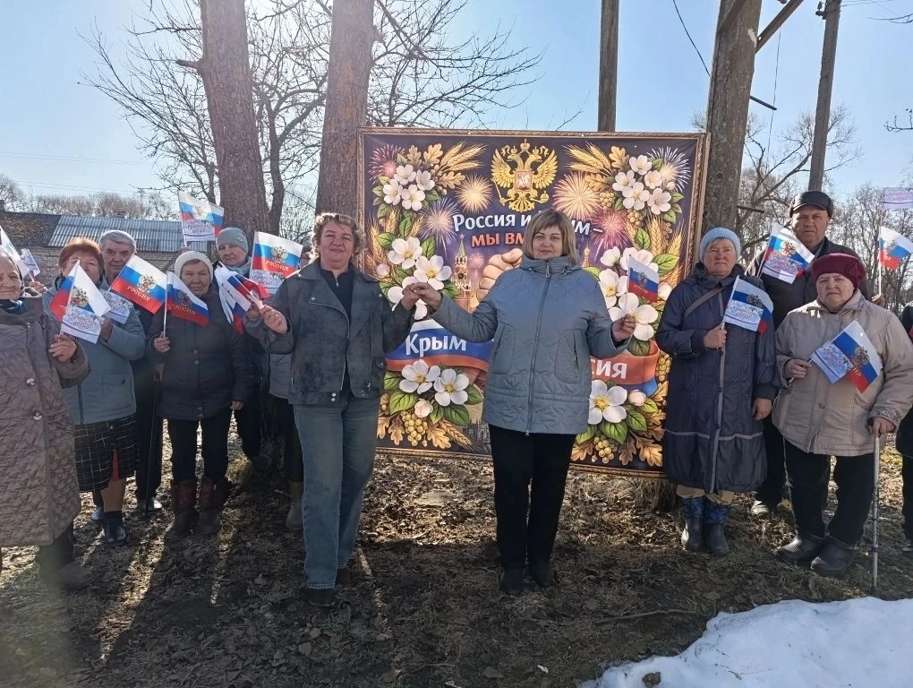 В д.Жичицы и д.Борода прошли тематические мероприятия, посвященные 12-й годовщине присо...