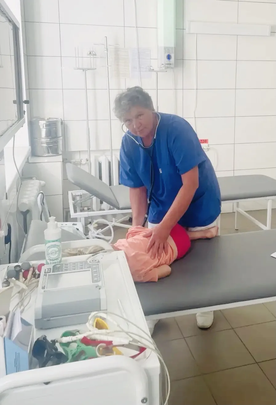 👩‍⚕️ И снова там, где опасно. Врач педиатр ДКБ Ершова Нелли Петровна в июле 2026 г. сн...