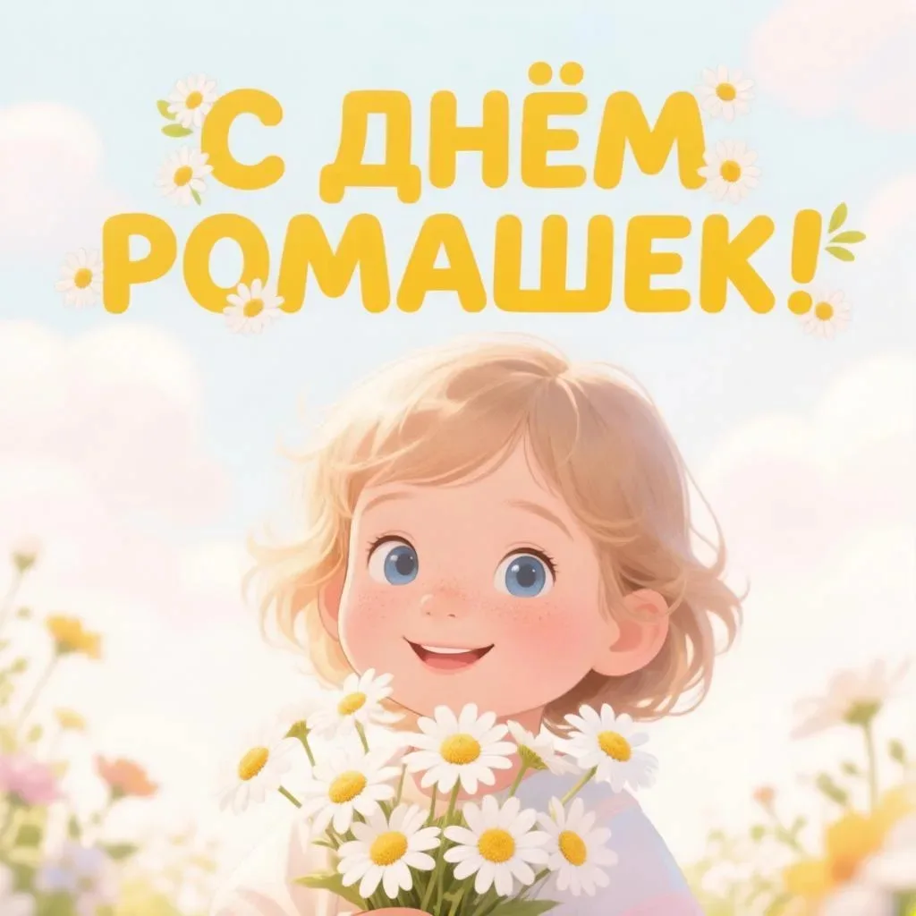 24 июня - МЕЖДУНАРОДНЫЙ ДЕНЬ РОМАШКИ. Этот праздник посвящен красивому цветку, который можно встрети