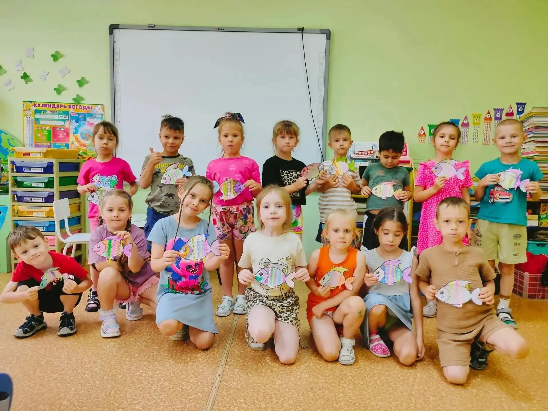 🌊 День рыб: погружение в творчество! ⚡️Наши столы накрыл настоящий шторм — творческий, конечно! Мы 
