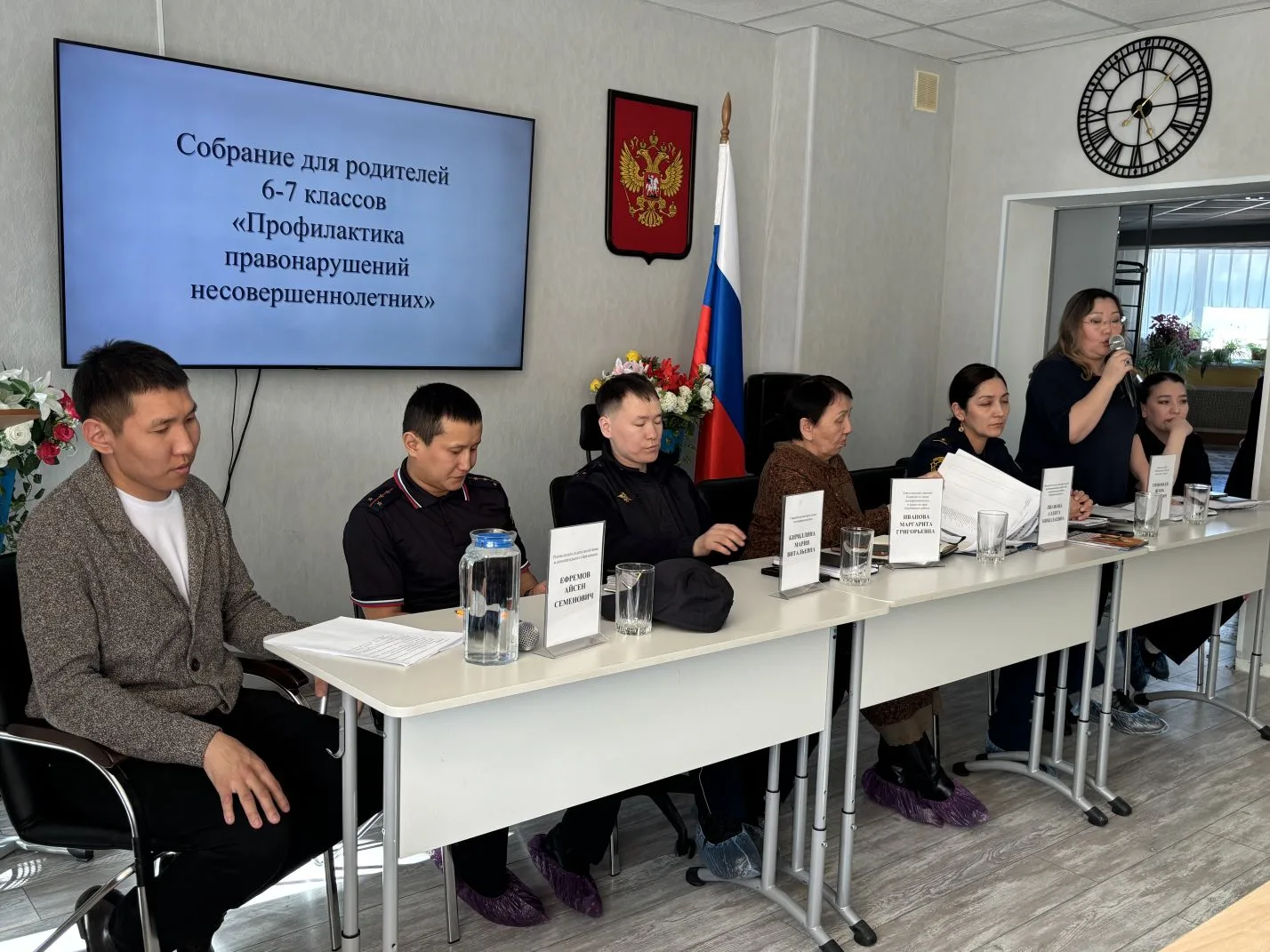 В нашей школе МБОУ "НСОШ2 им М.С. Егорова"  сегодня состоялось собрание для родителей учащихся 6-7 к