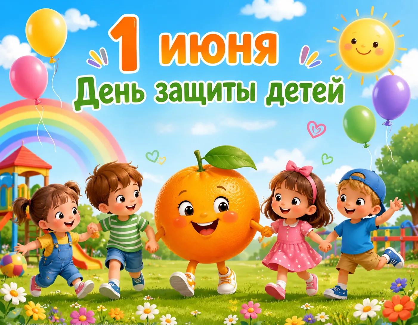 🌞🎈 С Днём защиты детей и первым днём лета! 🎈🌞