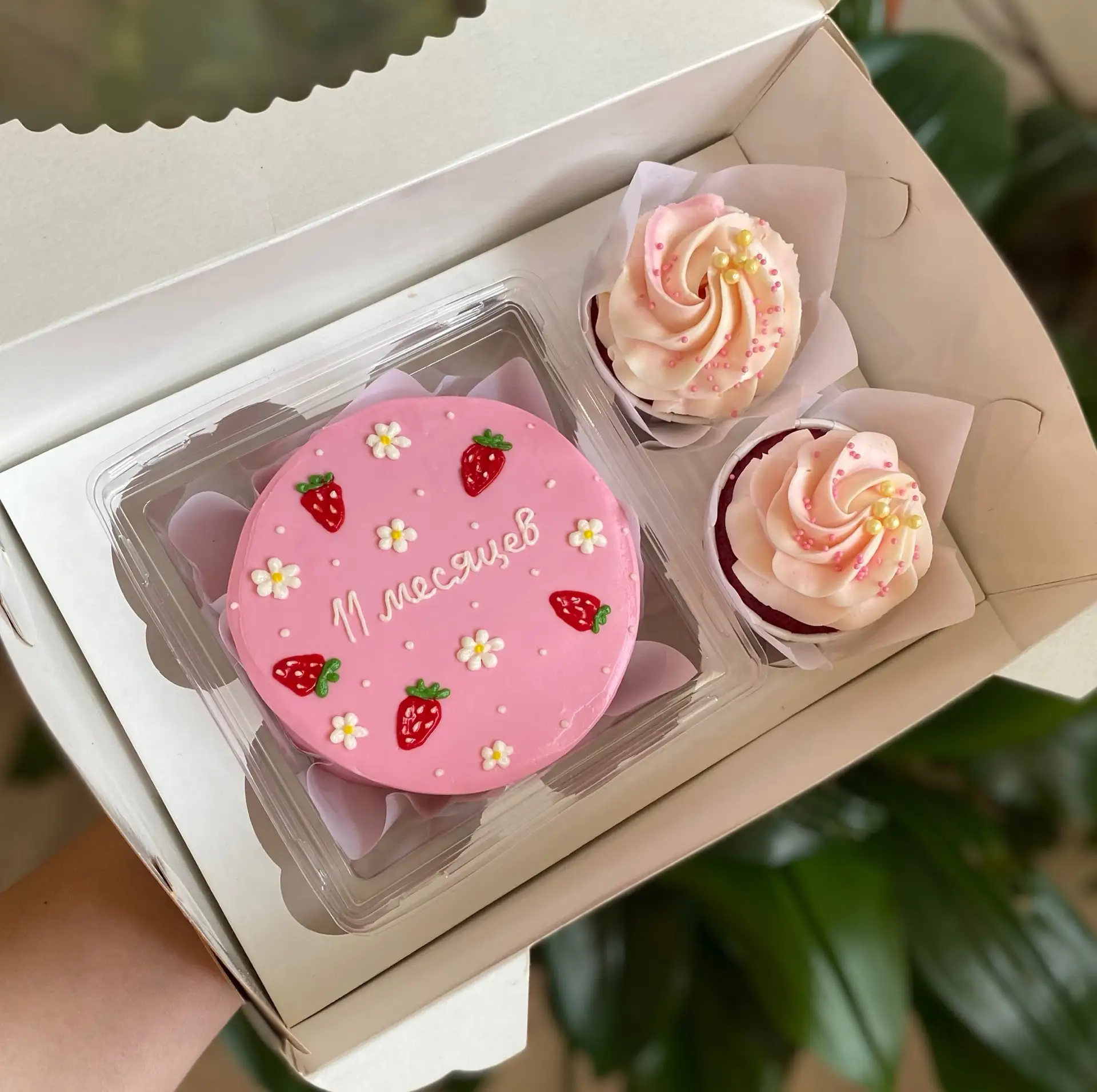 Клубничный сезон даже в рисунках на бенто☺️🍓