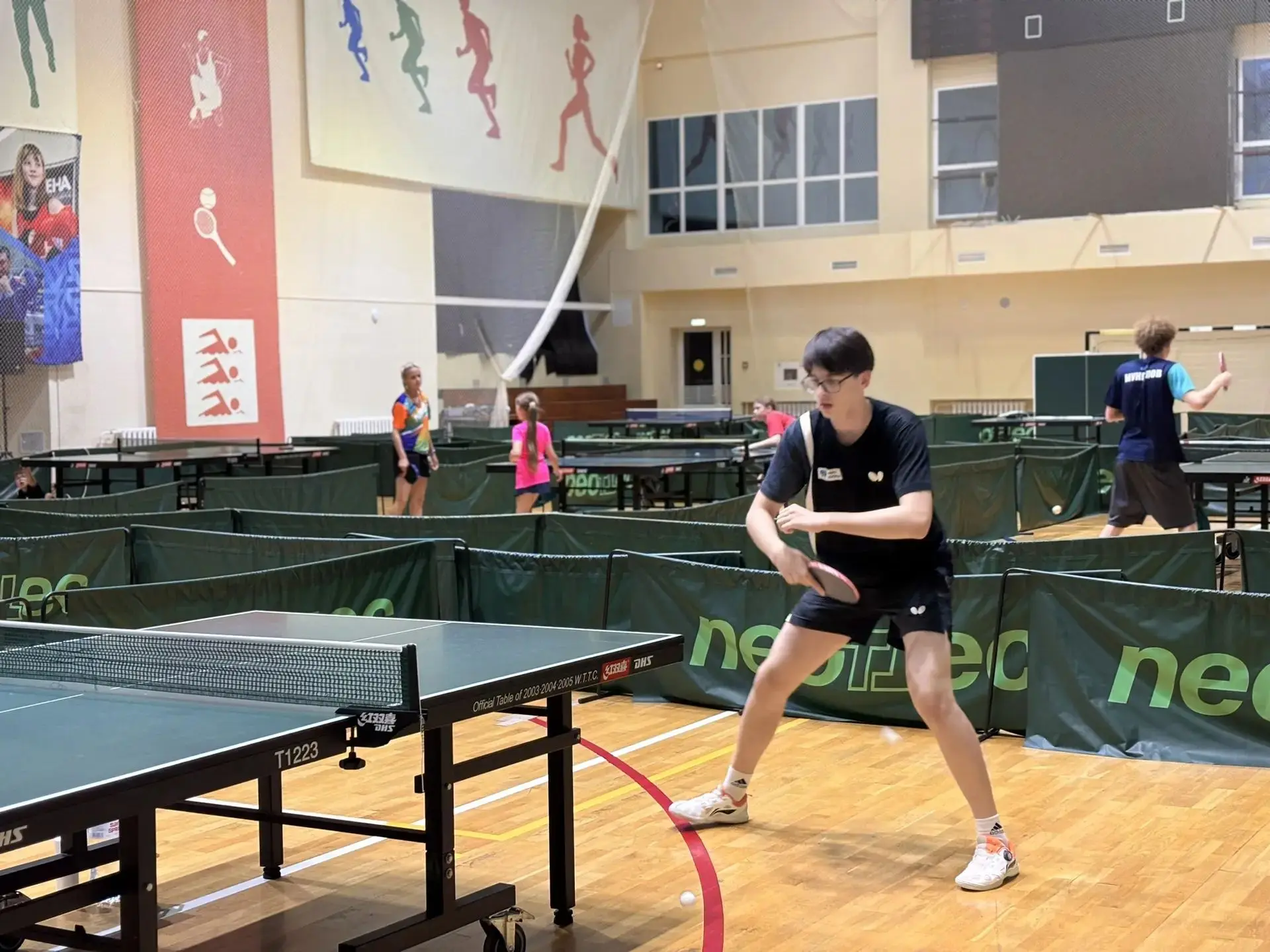 🏓Учебно-тренировочные сборы  для спортсменов настольного тенниса завершились.
