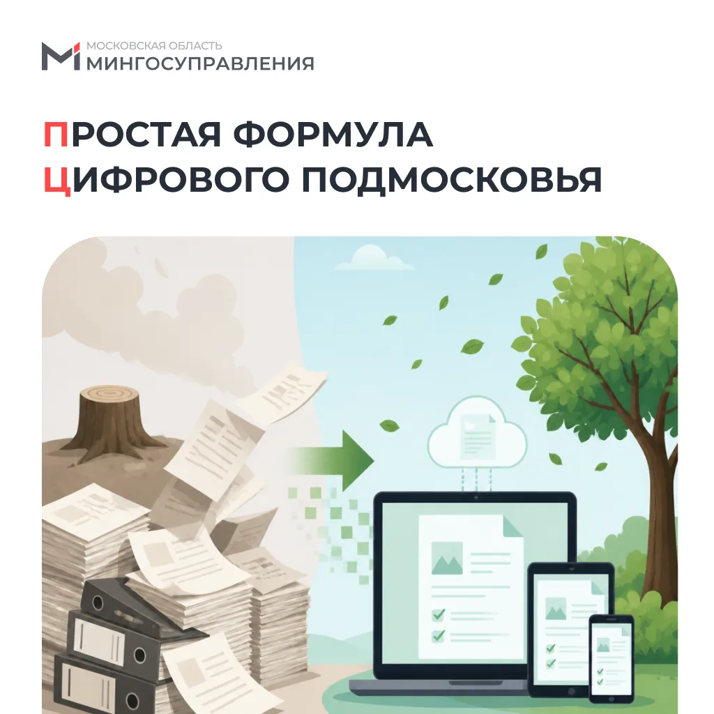 🌲 Как спасти 1000 деревьев? Простая формула цифрового Подмосковья

Один из принципов трансформацион