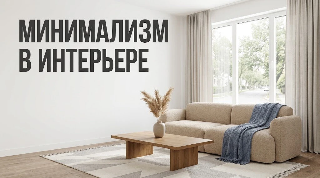 В новом видео разбираем минимализм в интерьере и объясняем, как применить его в обычной...