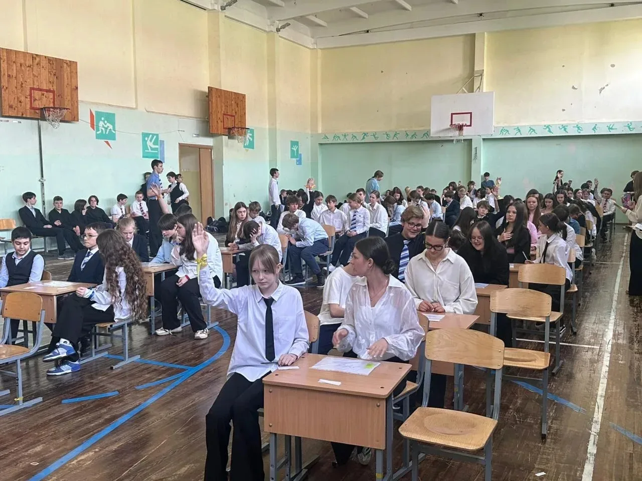 Математический бой: яркое завершение учебного года!🧮   На последней неделе обучения в нашей школе со